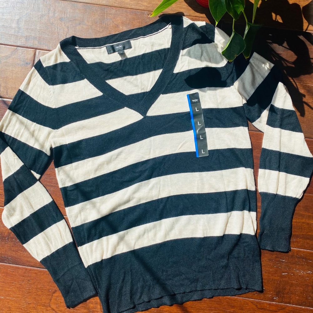 Mossimo Supply Co. Striped Sweater